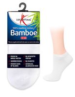 Bamboe enkelsok wit maat 35-38