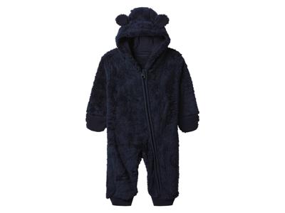 lupilu Baby fleece onesie (Marineblauw, 86/92)