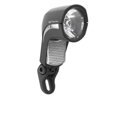 Busch + Müller Koplamp busch en müller upp n led voor naafdynamo 30 lux - zwart