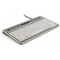 BakkerElkhuizen S-board 840 toetsenbord USB AZERTY Belgisch Licht Grijs, Wit - thumbnail