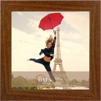 Haes Deco Houten fotolijst Paris rustiek bruin voor 1 foto formaat 20x20 -SP001218