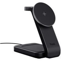 Trust Viro 3-in-1 Wireless Magnetic Charge Stand Oplader Zwart