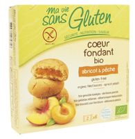 Koekjes met abrikoos/perzik glutenvrij bio