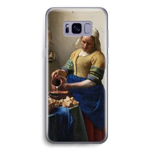 The Milkmaid: Samsung Galaxy S8 Transparant Hoesje