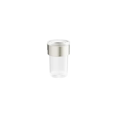 Crosswater Velo Bekerhouder - 11x8.4x6.9cm - met beker - RVS VE003V