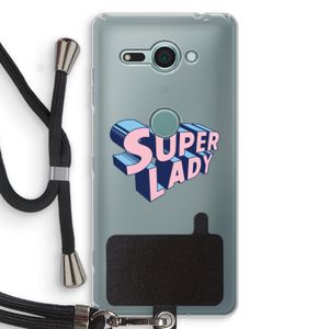Superlady: Sony Xperia XZ2 Compact Transparant Hoesje met koord