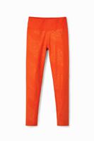 Bedrukte legging met Desigual-logo - ORANGE - XXL - thumbnail