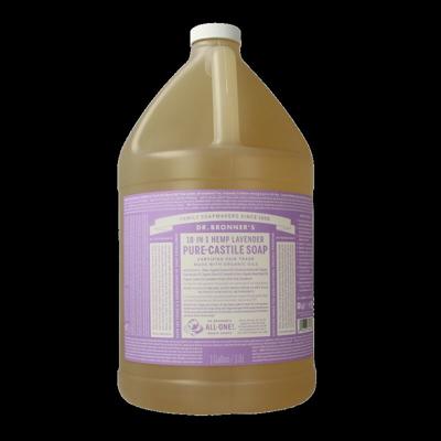 Dr Bronners Liquid soap lavendel 3800 Milliliter