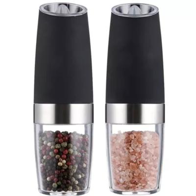 Ruhhy Zout- en pepermolen set - elektrisch - 20 x 6 cm - pepermolens en zoutmolens