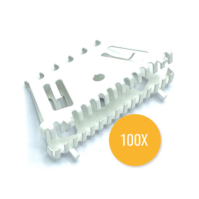 Bijenbekje 70mm - RAL 9010 (100)