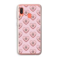Chicks before dicks: Samsung Galaxy A20e Transparant Hoesje