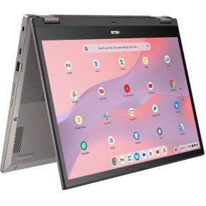 ASUS Chromebook CX34 Flip CB3401FBA-LZ0187 35,6 cm (14") Touchscreen WUXGA Intel® Core™ i5 i5-1235U 16 GB LPDDR4x-SDRAM 256 GB SSD Wi-Fi 6E (802.11ax) ChromeOS Grijs