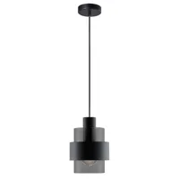 Freelight Hanglamp Chiasso 1 lichts Ø 14 cm zwart Freelight Hanglamp Chiasso 1 lichts Ø 14 cm zwart