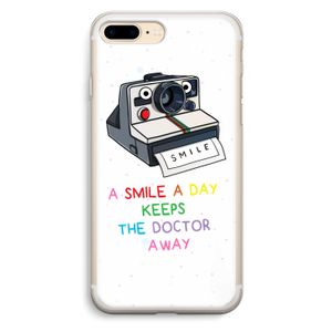 Smile: iPhone 7 Plus Transparant Hoesje