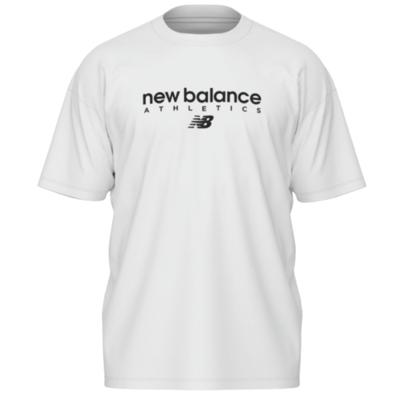 New balance Trackside Short Sleeve Casual T-shirt Heren S