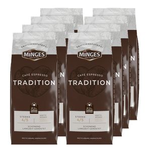 Minges - Espresso Tradition Bonen - 8x 1kg