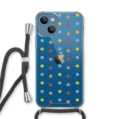 Bollen: iPhone 13 mini Transparant Hoesje met koord