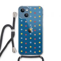 Bollen: iPhone 13 mini Transparant Hoesje met koord