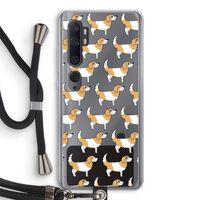 Doggy: Xiaomi Mi Note 10 Pro Transparant Hoesje met koord