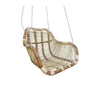 Van der Leeden Rotan hangstoel Fly - (L)66 x (B)65 x (H)49 cm - Steel