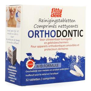 Fittydent Orthodontic Reiniging Bruistabl 32