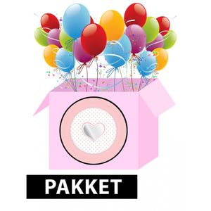 Geboorte decoratie meisje ster