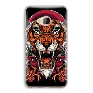 Tiger and Rattlesnakes: HTC U Play Transparant Hoesje