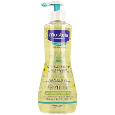 Mustela Bébé Stelatopia Was Olie 500ml