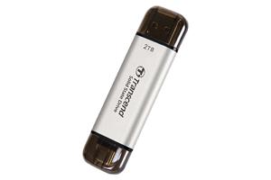 Transcend ESD310 1 TB USB Type-A / USB Type-C Zilver