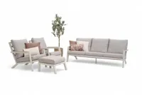 Trestino stoel-bank loungeset lausanne latte