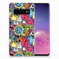 Samsung Galaxy S10 | Sillicone Back Cover | Punk Rock