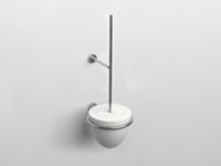 Clou Slim toiletborstel solid surface wit mat - thumbnail