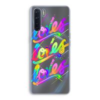 Loves: Oppo A91 Transparant Hoesje