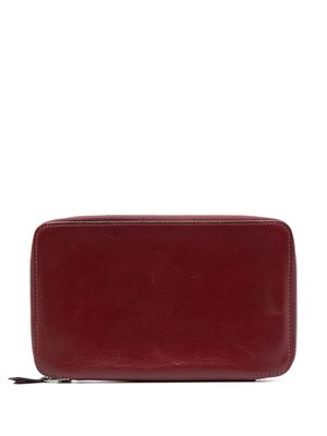 Hermès Pre-Owned portefeuille zippé Azap (2010) - Rouge