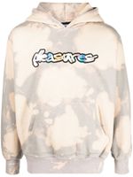 Pleasures hoodie Decay à effet délavé - Gris