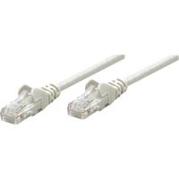 Intellinet 345033 RJ45 Netwerkkabel, patchkabel CAT 5e U/UTP 20.00 m Grijs 1 stuk(s) - thumbnail