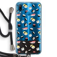 Sushi time: Huawei P20 Lite Transparant Hoesje met koord