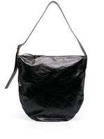 Jil Sander grand sac cabas en cuir - Noir