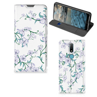 Nokia 2.4 Uniek Smart Cover Blossom White