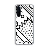 Pop Art #4: OnePlus Nord Transparant Hoesje