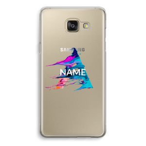 Abstract Spectrum: Samsung Galaxy A5 (2016) Transparant Hoesje