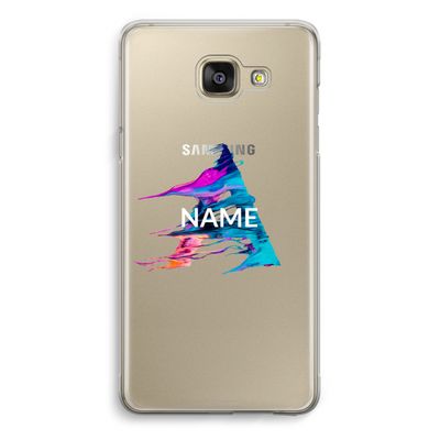 Abstract Spectrum: Samsung Galaxy A5 (2016) Transparant Hoesje