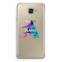 Abstract Spectrum: Samsung Galaxy A5 (2016) Transparant Hoesje