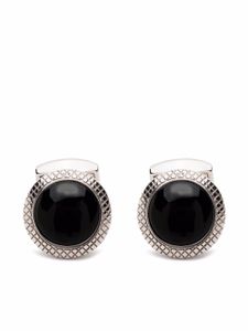Tateossian boutons de manchette gravés - Argent