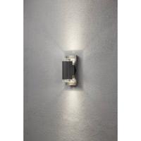 Konstsmide Potenza 7987-370 Buitenlamp (wand) LED, Spaarlamp GU10 12 W Antraciet