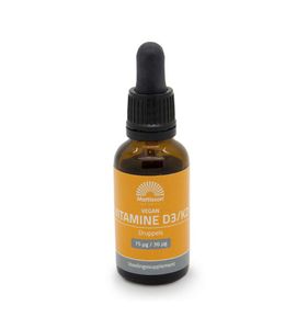 Vitamine D3/K2 75mcg/36mcg vegan druppels