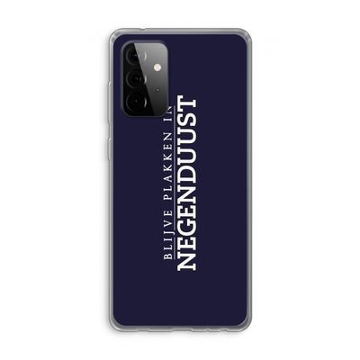 Blijve plakken in Negenduust: Samsung Galaxy A72 Transparant Hoesje