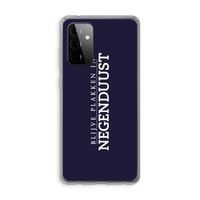 Blijve plakken in Negenduust: Samsung Galaxy A72 Transparant Hoesje