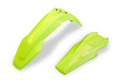 UFO PLAST Mudguard set ufo husqvarna yellow