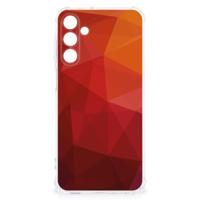 Shockproof Case voor Samsung Galaxy A15 Polygon Red